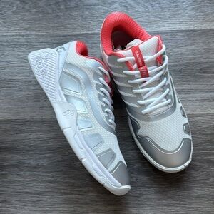 Salming Kobra Coil White Squash Sneakers  9 Women’s Racket Performance Shoes